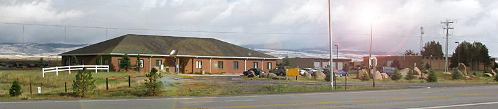 Picure of district headquarters on US 287.